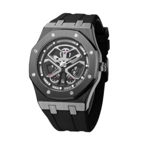 Giordano Skeleton Style Dial Analog Watch for Men